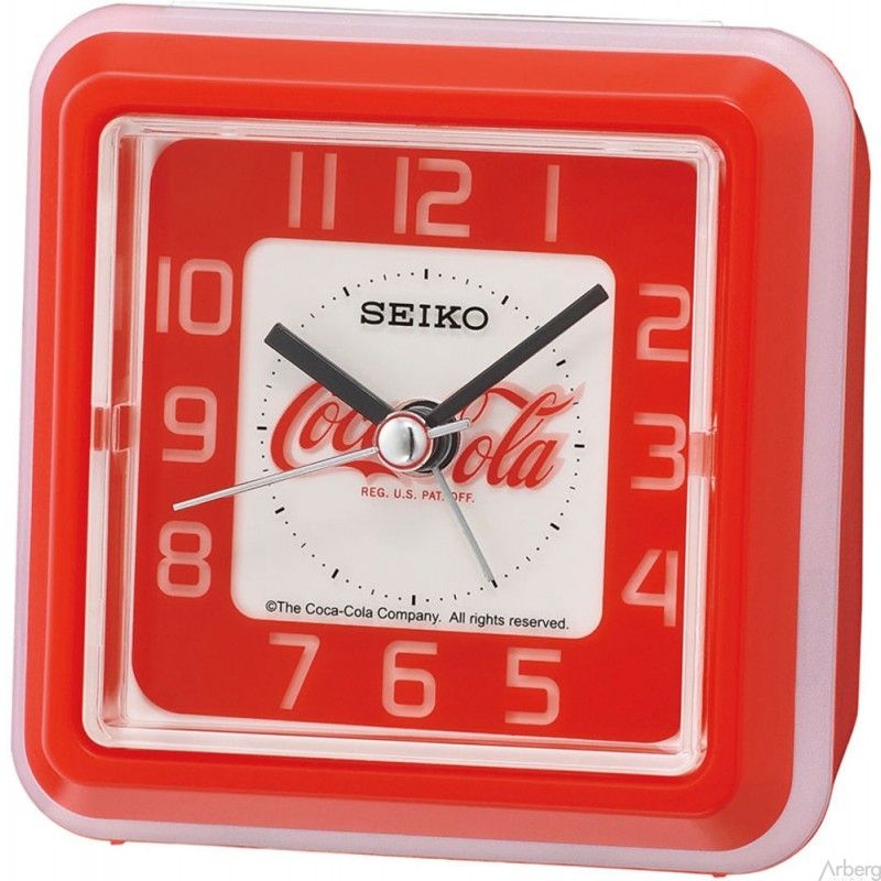 Seiko Coca Cola Alarm Clock QHE905K-NEW 