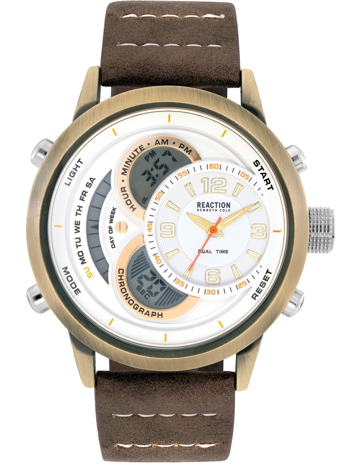 how to set time on kenneth cole reaction watch
