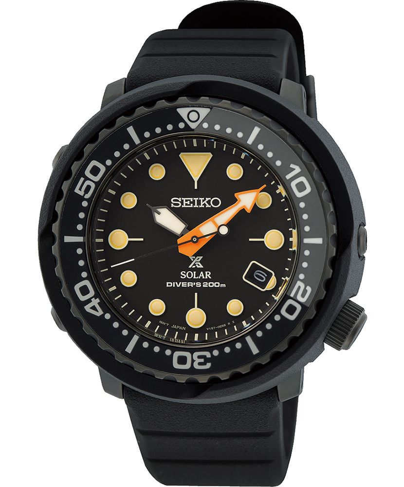 Seiko Prospex Solar Black Series Tuna Divers Limited Edition SNE577P1  {{material}} SNE577P1