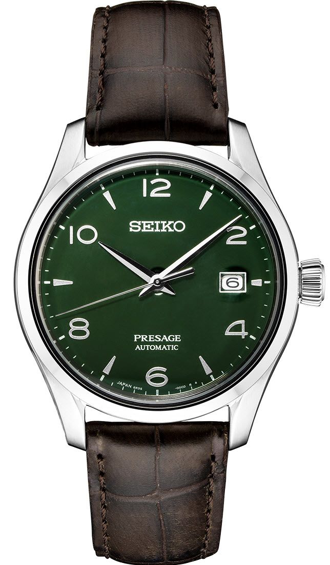 Seiko Presage Automatic Green Enamel Dial Limited Edition (2000 pieces  worldwide) SPB111J1 - RIP
