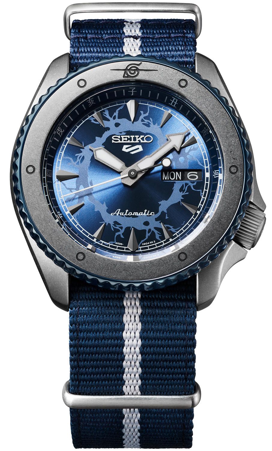 Seiko 5 Sasuke Uchiha Limited Edition (6500 pieces worldwide) SRPF69K1