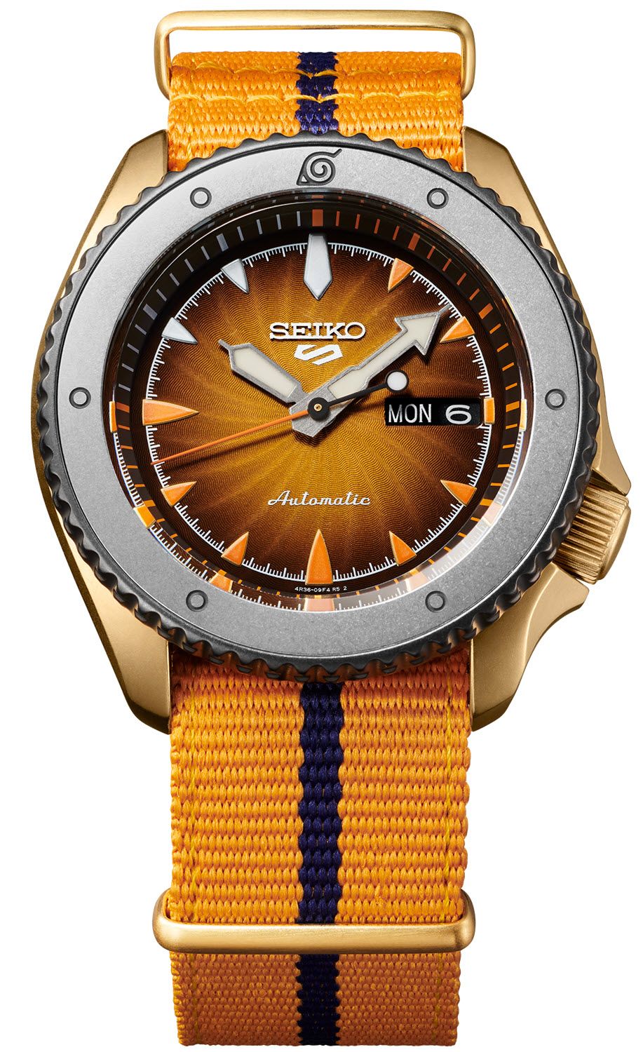 Seiko 5 Naruto Uzumaki Limited Edition (6500 pieces worldwide) SRPF70K1