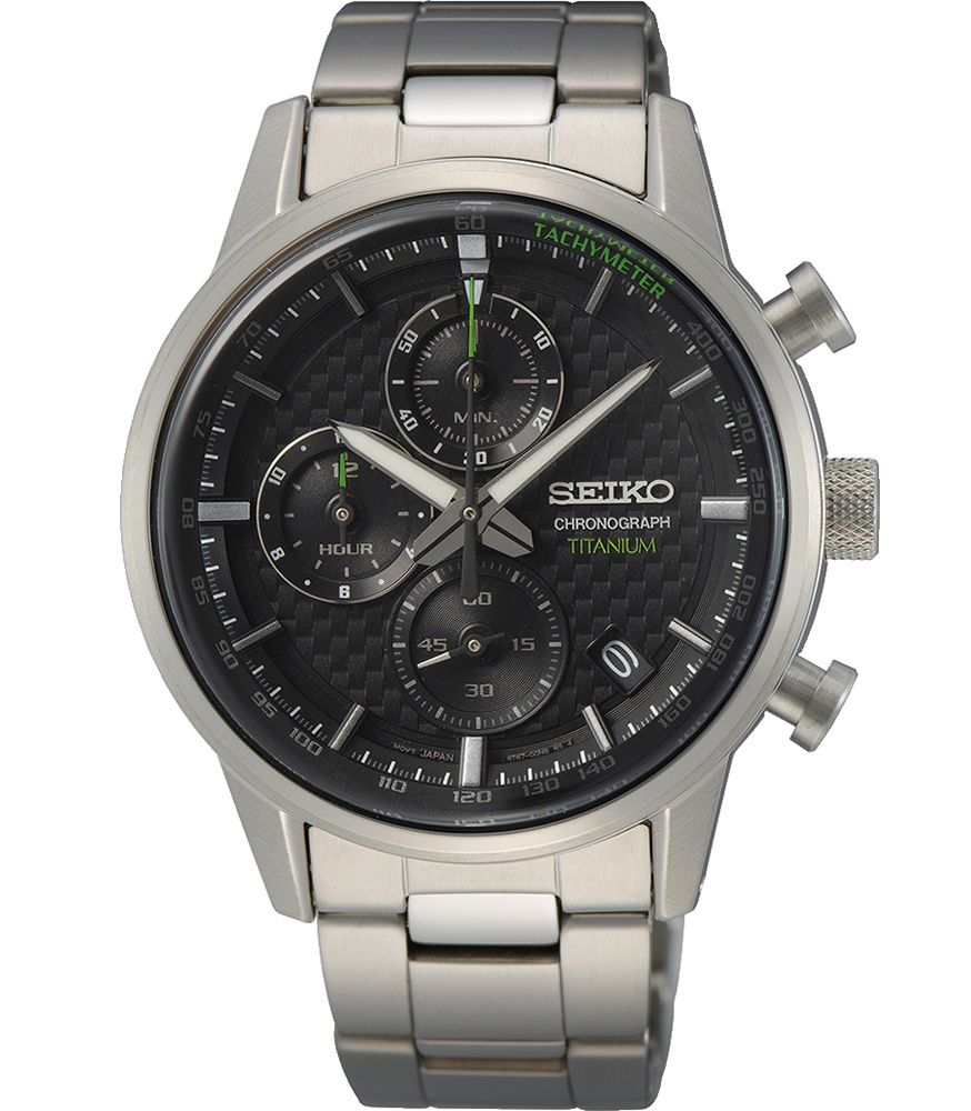 Seiko Titanium Chronograph SSB389P1