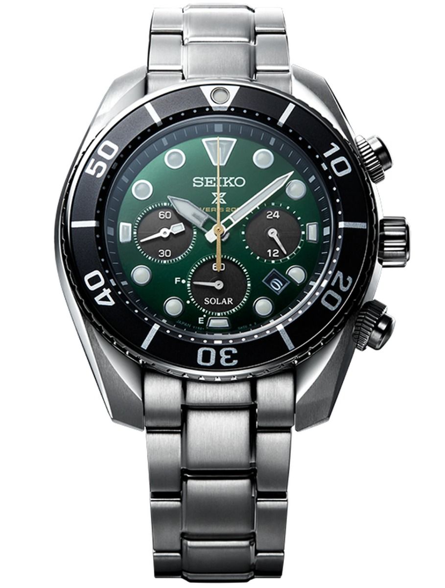 Seiko prospex solar green clearance