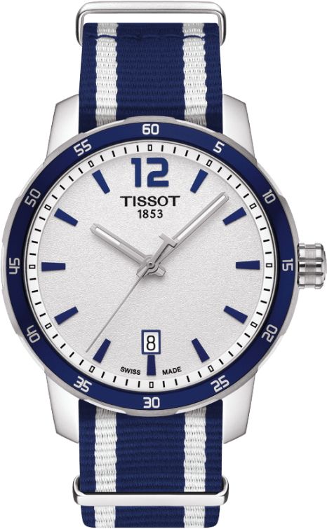 Tissot Quickster Nato Lugano T095.410.17.037.01 RIP