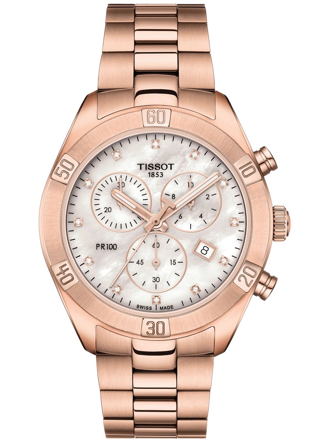 tissot pr100 sport chic chronograph
