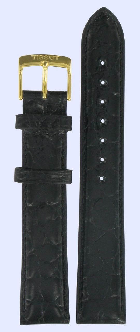 Leather Strap 16mm for Tissot Sculpture Line T600019679
