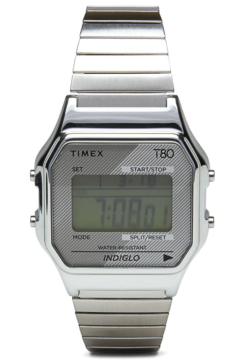 Timex sales t80 silver