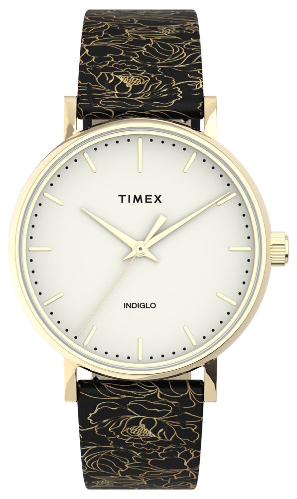 timex fairfield gold