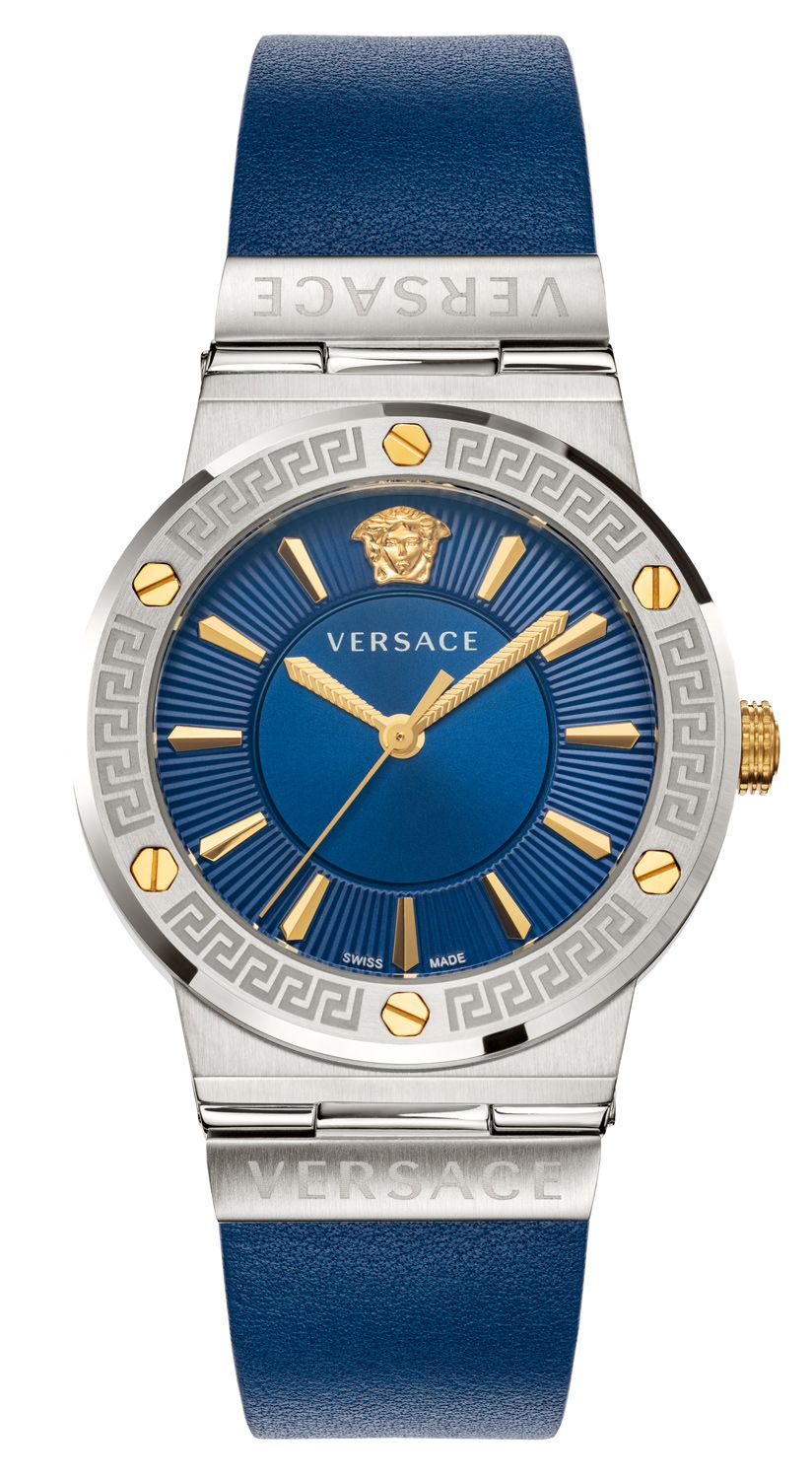 versace watch logo