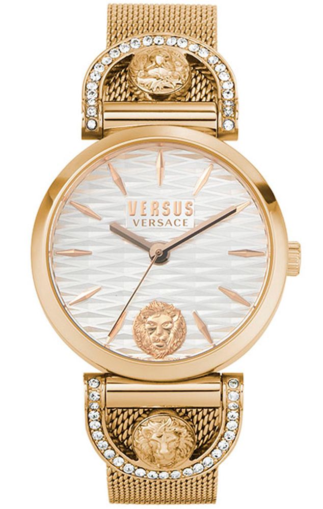 Versus Versace V Versus Crystal Ladies Watch (SPCI380017) Dark Blue |  WatchShop.com™
