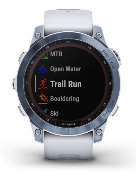 Garmin Fenix 7 – Sapphire Solar Edition Mineral Blue DLC Titanium 010-02540-25