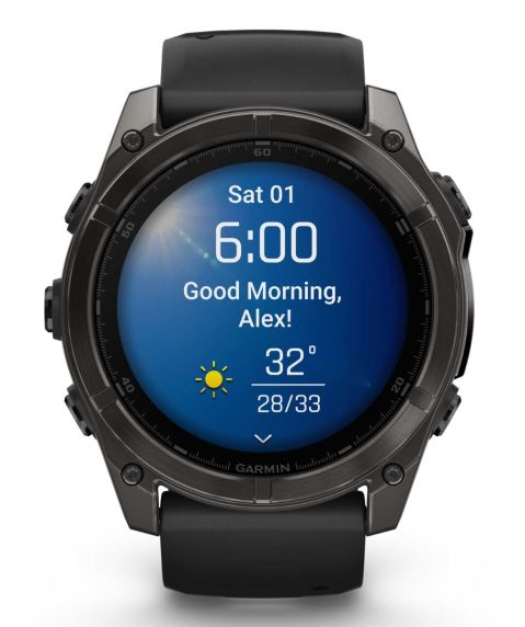 Garmin Fenix 8 51mm Solar Sapphire Carbon Grey DLC Titanium 010 02907 11 010 02907 11