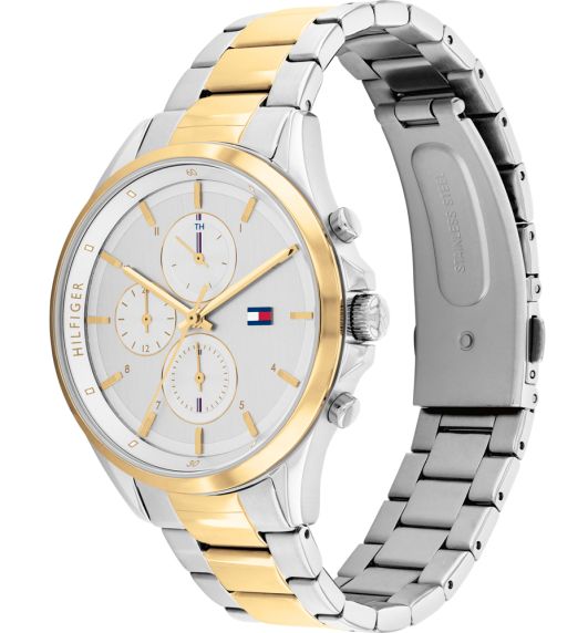 Reloj Tommy Hilfiger Lexi Mujer Plateado y Dorado Multifunción 1782658