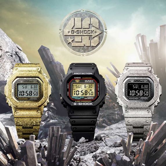 Casio G-Shock 40th Anniversary Recrystallized Limited GMW-B5000PG-9ER