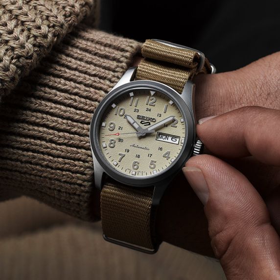 Seiko 5 "Desert Kit" 36mm Automatic SRPJ83K1