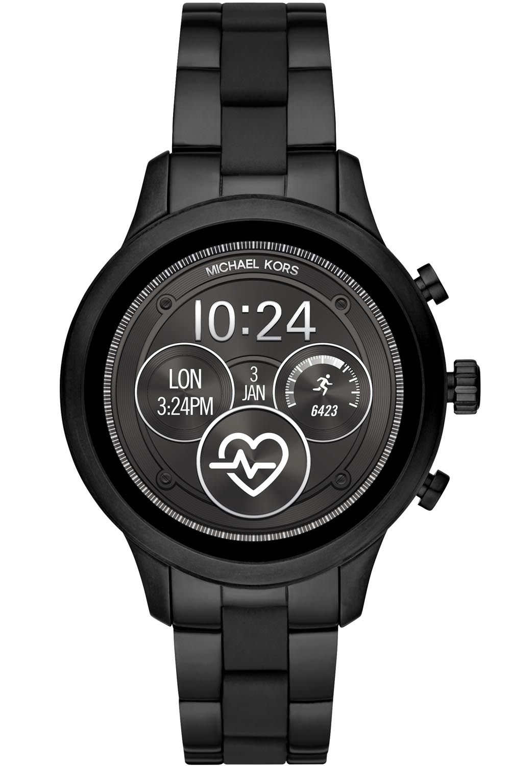 michael kors runway smartwatch pink